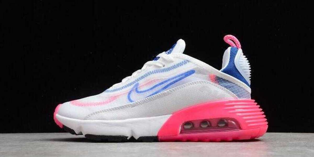 Nike Air Max 2090 White Blue Pink Unveils for 2020 Holiday