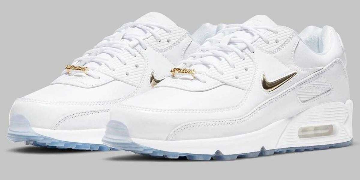 Nike Air Max 90 Pirate Radio White Gold Colorway Release Soon