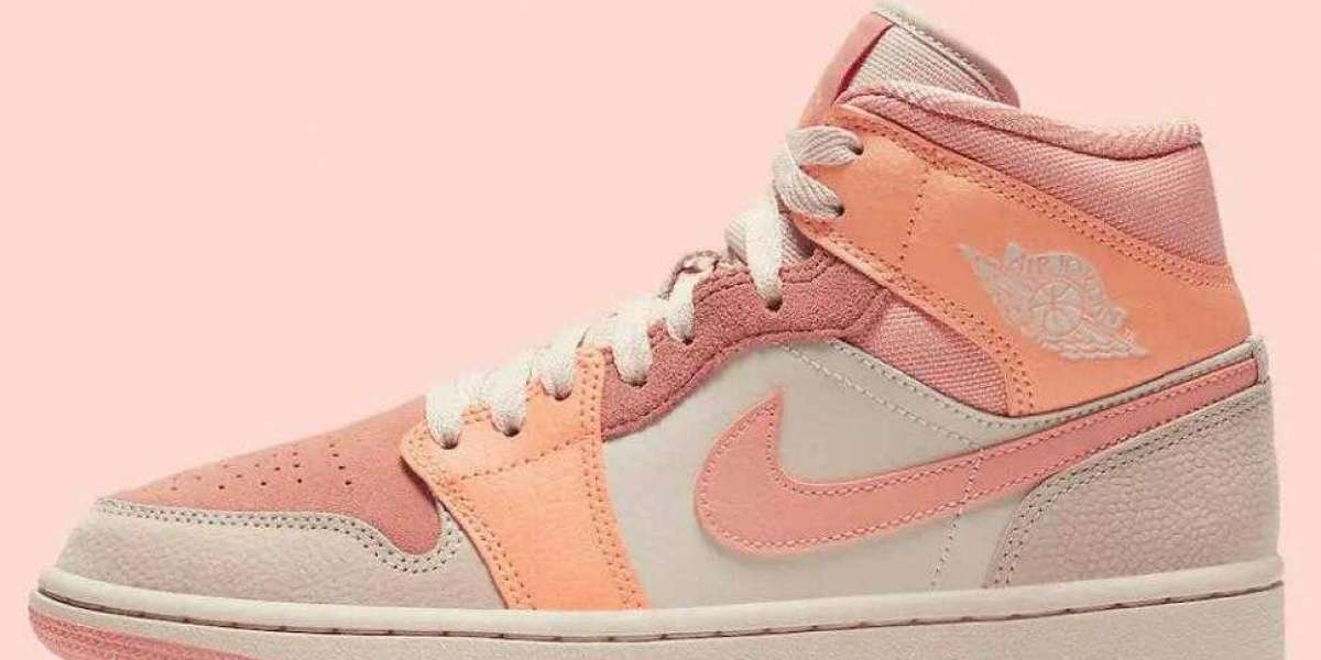 How You Can Cop The Air Jordan 1 Mid 'Apricot Orange' This Week