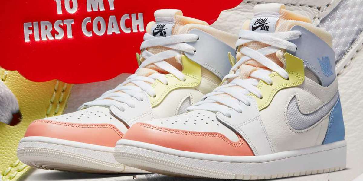 DJ6910-100 Air Jordan 1 Zoom CMFT "To My First Coach" released in April